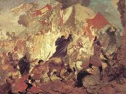 The Siege of Pskov by the troops of stephen batory,King of Poland Karl Briullov